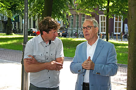 Kim De Ruysscher and Manolo Valdes.jpg